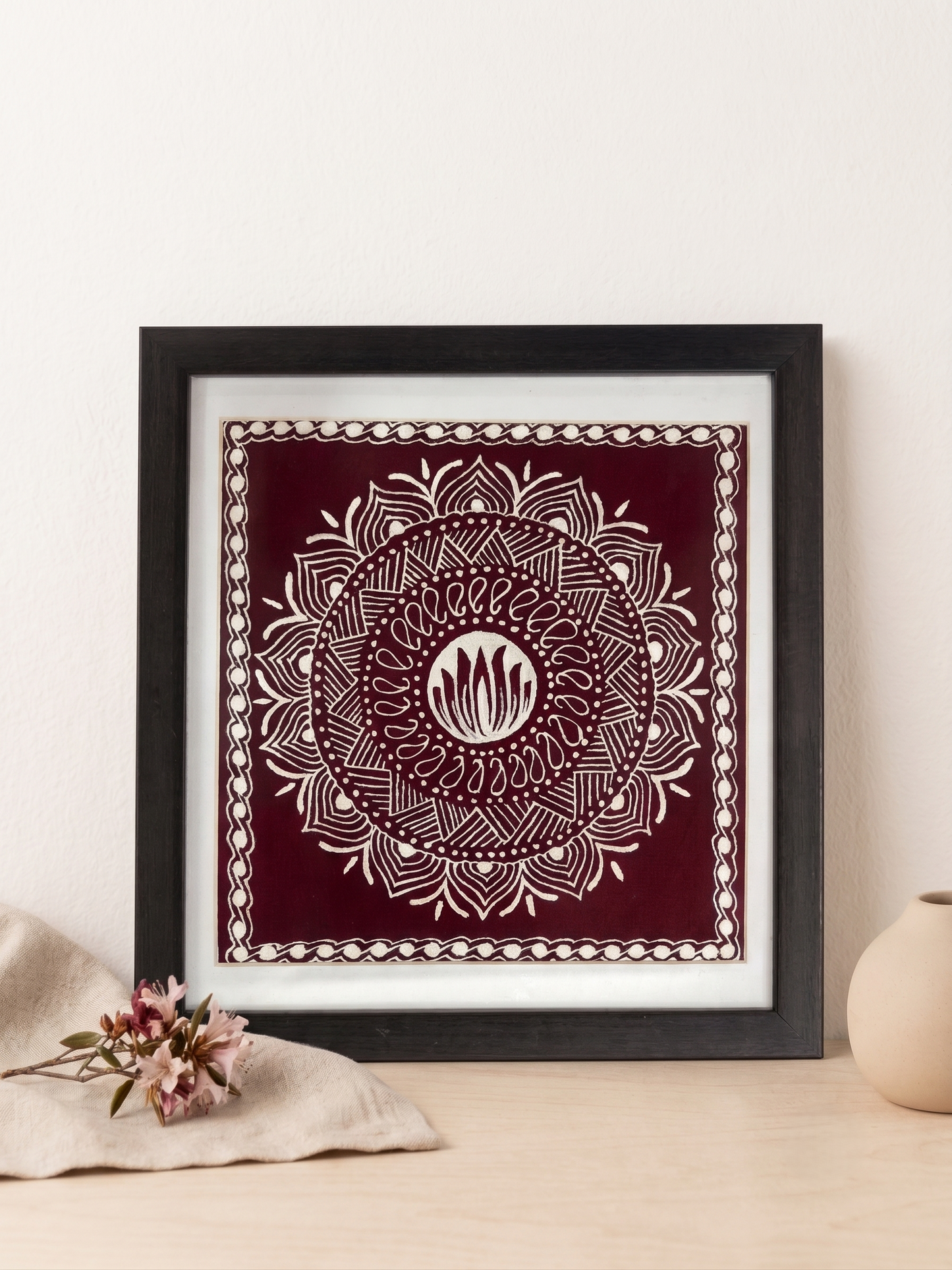 Handcrafted Traditional Aipan Art • Made by Women Artisans of Uttarakhand